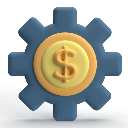 Gestion de l'argent  3D Icon
