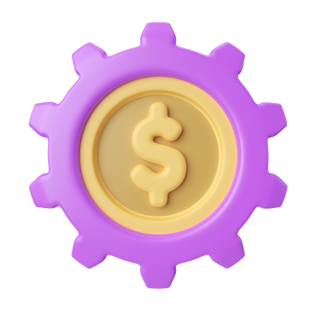 Gestion de l'argent  3D Icon