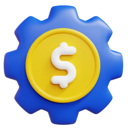 Gestion de l'argent  3D Icon