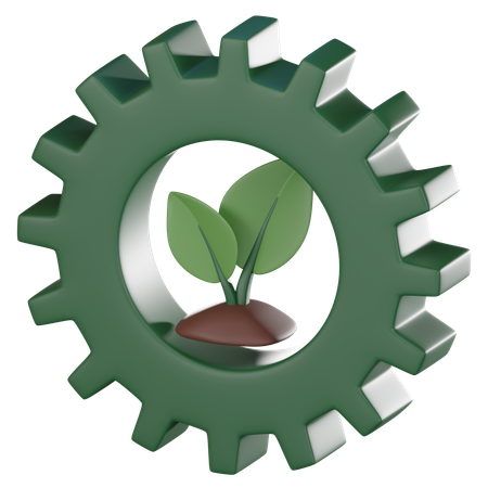 Gestion de l'écologie  3D Icon