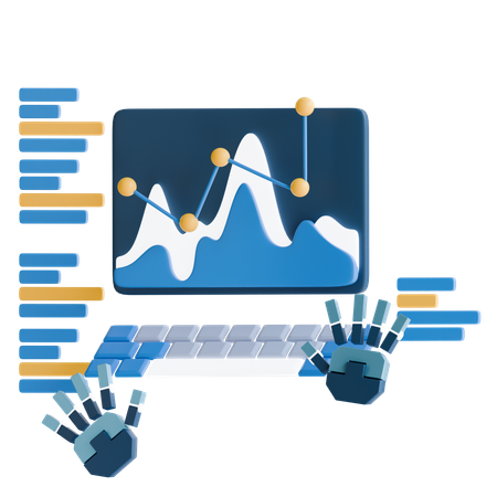 Gestión de productos  3D Icon
