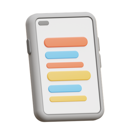 Gestión de proyectos  3D Icon