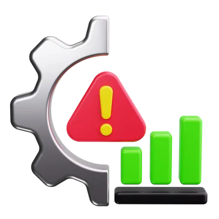 Gestión de riesgos  3D Icon