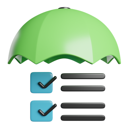 Gestión de riesgos  3D Icon