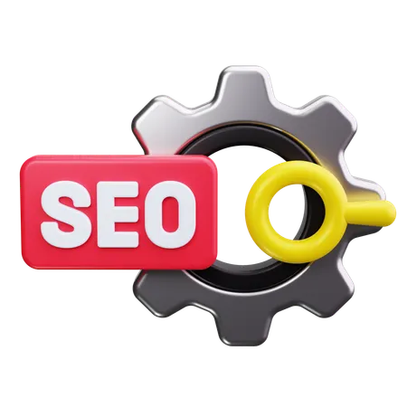 Gestión de SEO  3D Icon