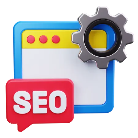 Gestión de SEO  3D Icon