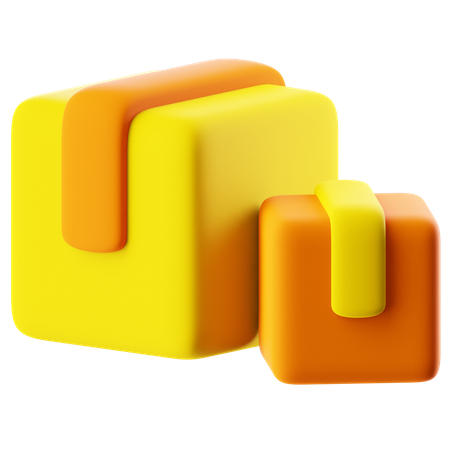 Gestion de Stocks  3D Icon