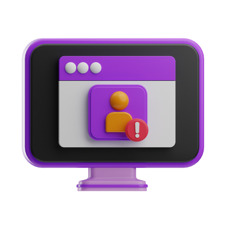 Gestión de usuarios  3D Icon