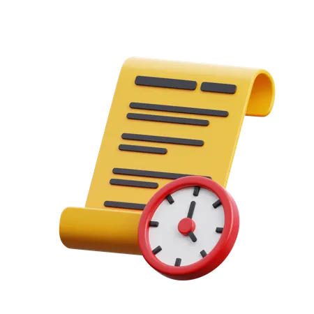 Calendario Y Gestion Del Tiempo 3D Icon