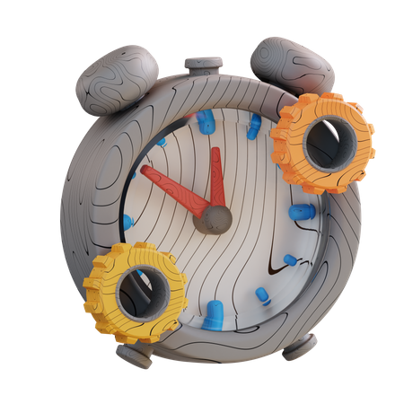 Gestión del tiempo  3D Icon