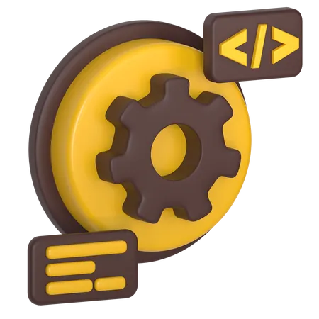 Configuration  3D Icon