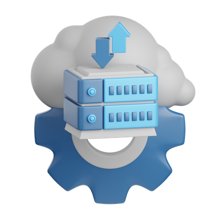 Gestion du serveur  3D Icon