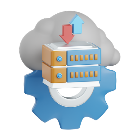 Gestion du serveur  3D Icon