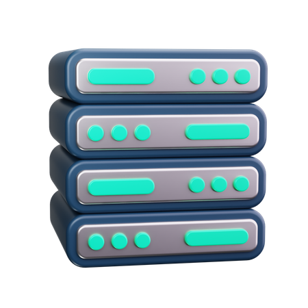 Gestion du serveur  3D Icon