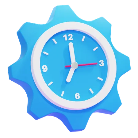 Gestion du temps  3D Icon