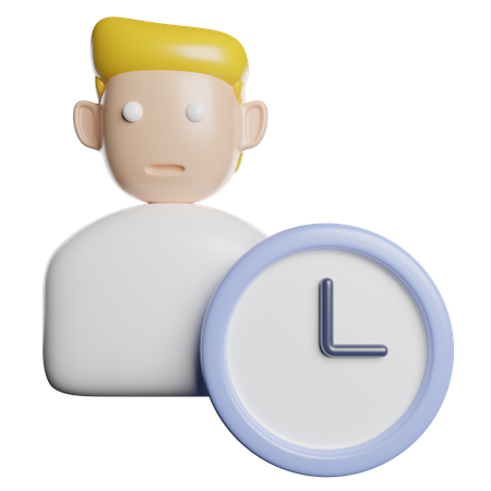 Gestion du temps  3D Icon