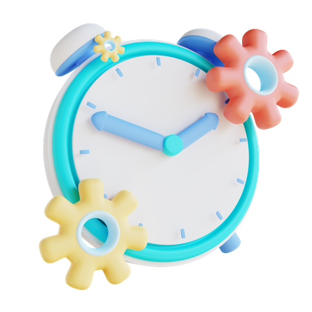 Gestion du temps  3D Icon