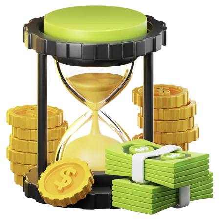 Gestión financiera  3D Icon