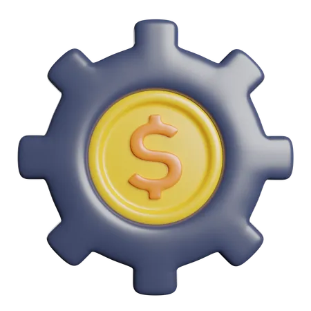 Direction financière  3D Icon