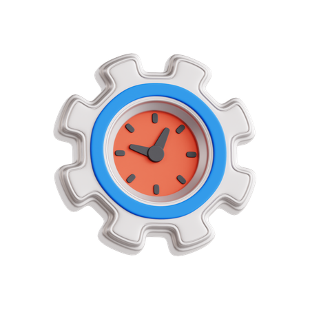 Gestione del tempo  3D Icon