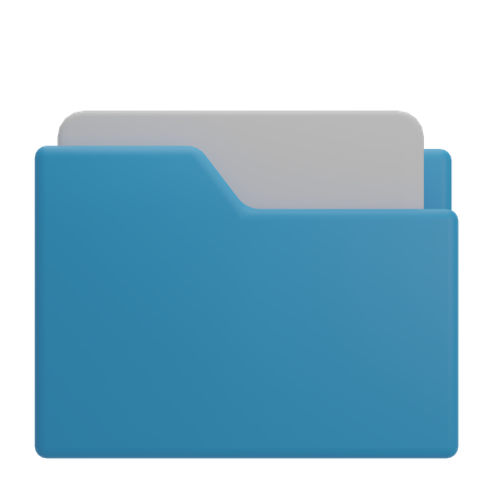 Gestionnaire de fichiers  3D Icon