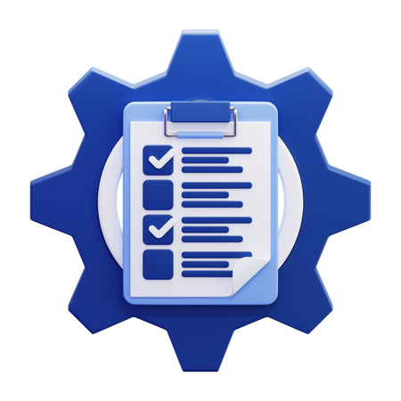 Gestionnaire des tâches  3D Icon