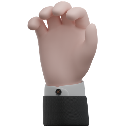 Gesto con la mano agarrar gestos con la mano  3D Icon