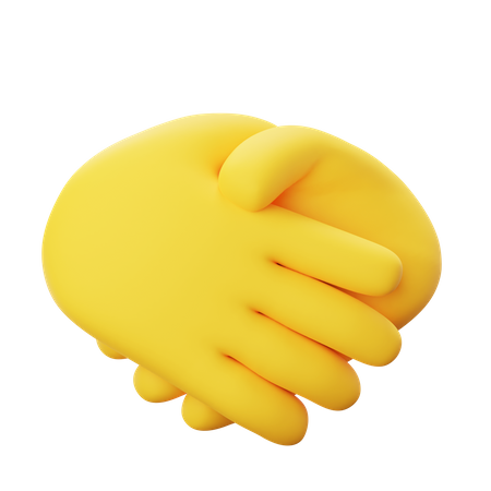 Gesto de aperto de mão  3D Icon
