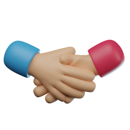 Gesto de aperto de mão  3D Icon