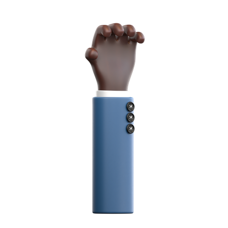 Gesto de aperto de mão  3D Icon