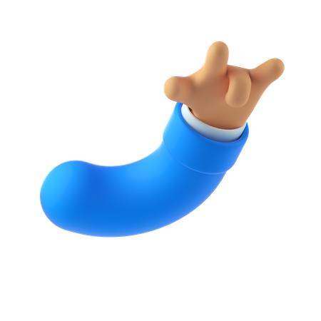 Gesto de balanço com a mão  3D Icon
