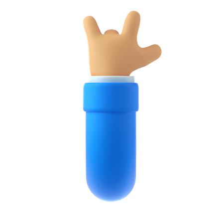 Gesto de balanço com a mão  3D Icon