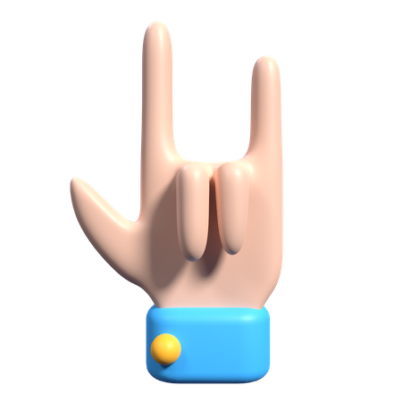 Gesto de balanço com a mão  3D Icon