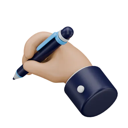 Escribir gesto con la mano  3D Icon