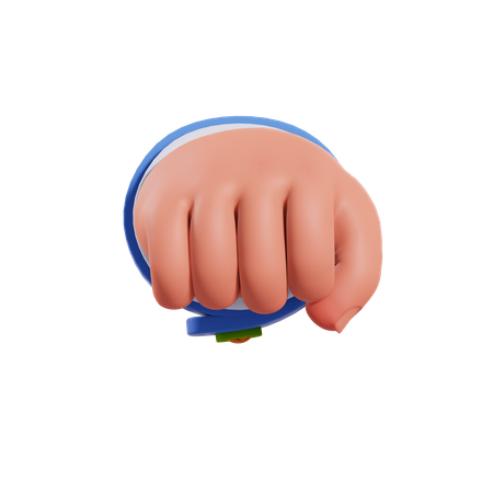 Gesto de golpe con la mano  3D Icon