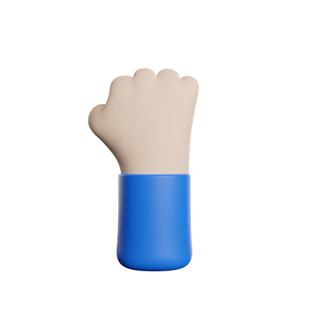 Gesto de golpe con la mano  3D Icon