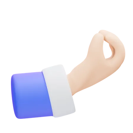 Gesto de la mano italiana  3D Icon