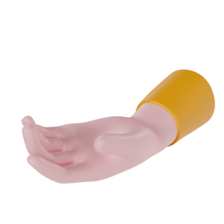 Gesto de mão  3D Icon