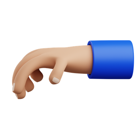 Tomar gesto de la mano  3D Icon
