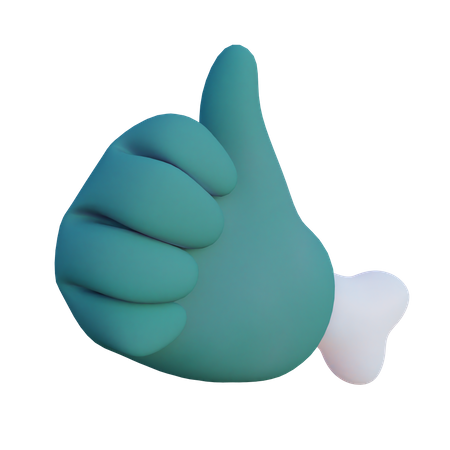 Gesto manual  3D Icon