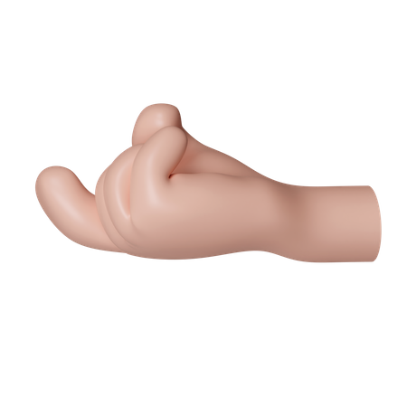 Gesto manual  3D Icon