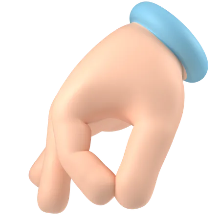 Gesture  3D Icon