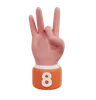 Gesture Numbers 8