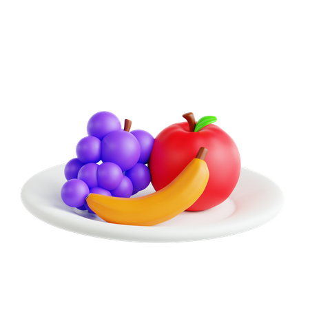 Gesundes Essen  3D Icon