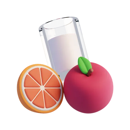 Gesundes Essen  3D Icon