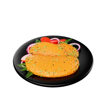 Gesundes Essen  3D Icon