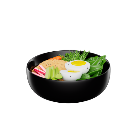 Gesundes Essen  3D Icon