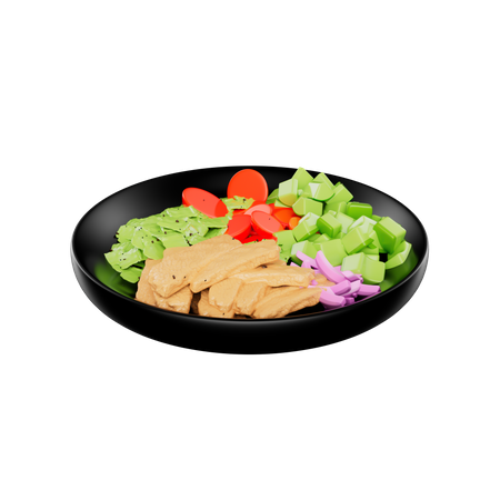 Gesundes Essen  3D Icon