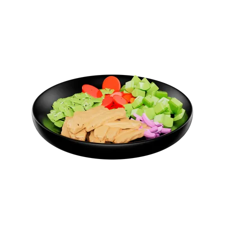 Gesundes Essen  3D Icon