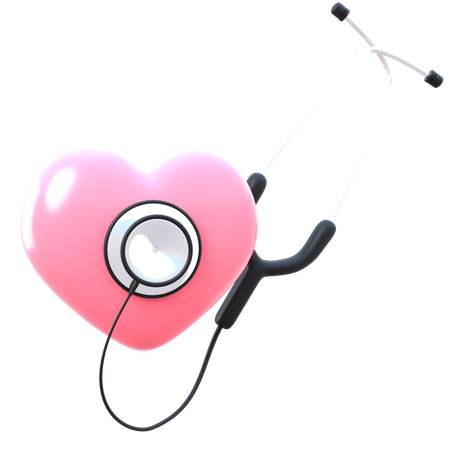 Gesundheits-Check  3D Icon